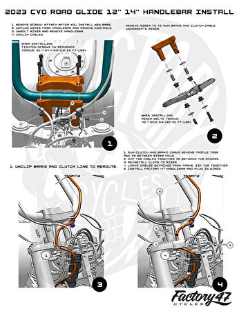 Factory 47 Road Glide Gidon (R Serisi 12") - Siyah