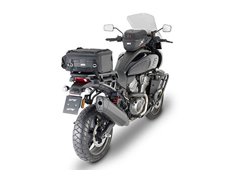 Givi XL02 Suya Dayanıklı Roll Top Genişleyebilir Sele Çantası – 25LT / 35LT Cargo Bag