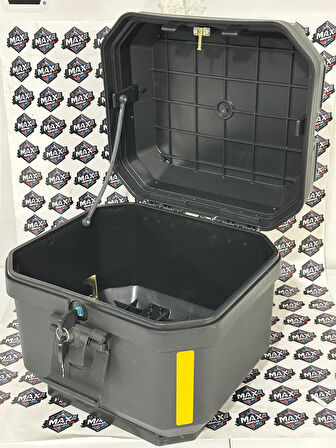 Appa Motosiklet Çantası - Anahtar Kilitli - Siyah 42 Lt. 