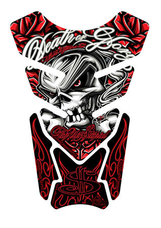 Motografix Death or Glory Tankpad Red