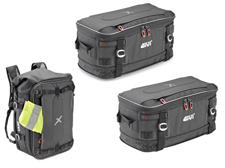 Givi 2xXL01 & XL02 Suya Dayanıklı Genişleyebilir Sele Çantası – 15-20LT / 25-35LT Cargo Bag