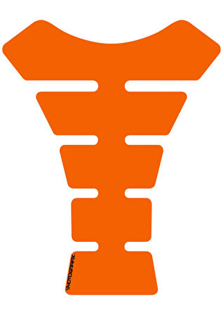 Motografix Plain Spine Orange Tankpad