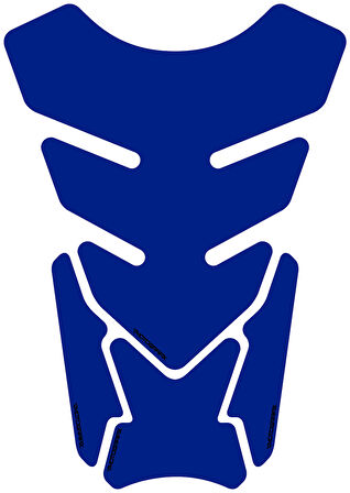 Motografix Plain Qudrapad Blue Tankpad