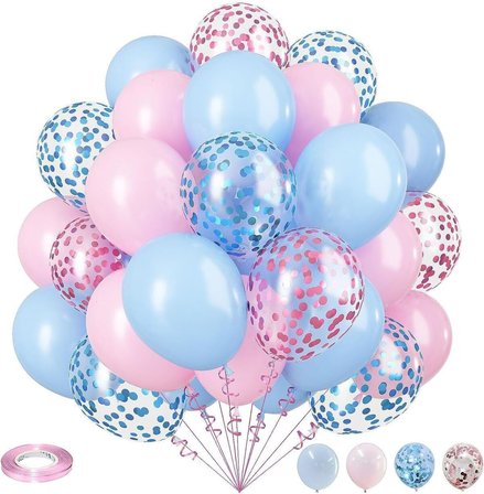 Cinsiyet Belirleme Partisi Kız mı Erkek mi Konsept Balon Süsleme Set Gender Party Girl Or Boy