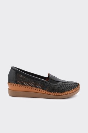 Hakiki Deri Comfort Taban Kadın Casual Ayakkabı