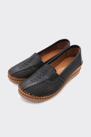 Hakiki Deri Comfort Taban Kadın Casual Ayakkabı