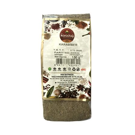 Karadağ Baharat Seti 5 Çeşit / 850 gr