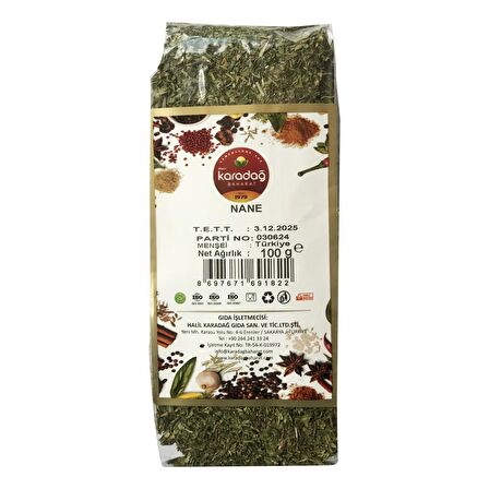 Karadağ Baharat Seti 5 Çeşit / 850 gr