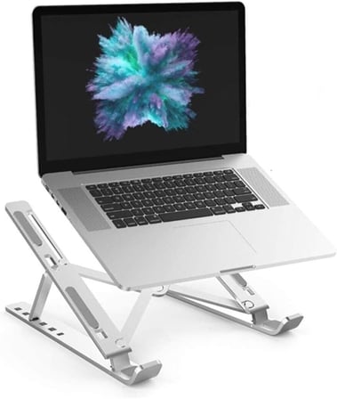 Macbook Laptop Bilgisayar Standı Notebook Özel Yükseltici Stand Tablet Tutucu Ayarlı Metal metal stand