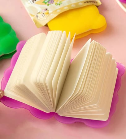 Kokulu Bilnbox Ayıcık Şekilli Mini Not Defteri