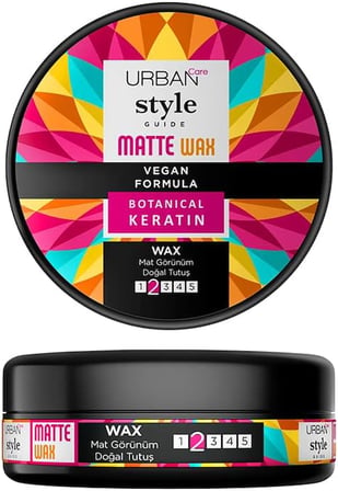 Style Guide Doğal ve Mat Görünüm Sağlayan Esnek Tutuşlu Wax 100 ml- Vegan