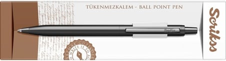 Scrikss 51 Tükenmezkalem Mat Siyah