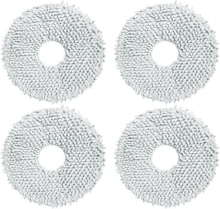 Ecovacs Deebot X2 Omni/ T20 T10 X1 Vacuum L10S L20 L30/ X30 Mop Paspas Yedek 4 Adet