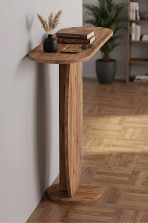 Modern Oval Dresuar ve Antre Konsolu