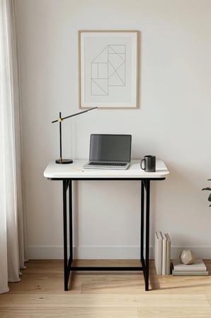 2 Kişilik Kompakt Yemek Masası ve Balkon Masası