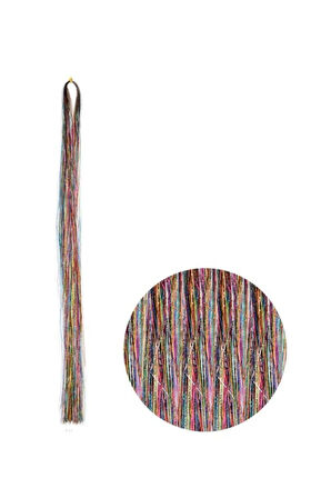 Saç Simi - Hair Tinsel Karışık Renkli