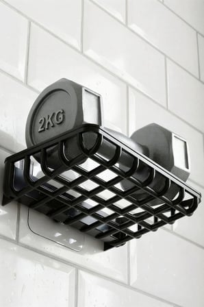 2 Adet Duvara Yapıştırılabilir Plastik Katı Sabunluk Kalıp Sabunluk Delme Gerektirmez Yapışkanlı Duş Banyo Lavabo Sabunluğu