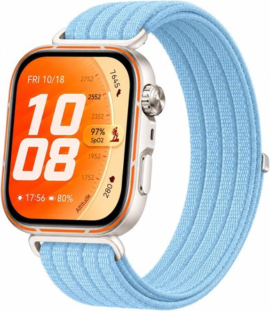 Watch Fit 3 / Fit 4 / Fit 4 Pro/Fit 5 / Fit 5 Pro Uyumlu Hasır Örgü Sportif Kayış Kordon 20 mm