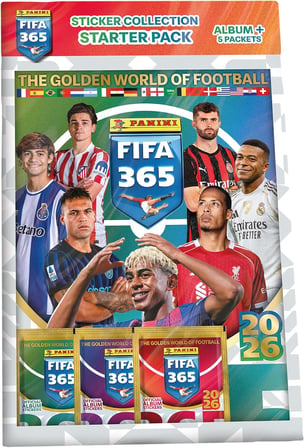 FIFA 365 2026 Çıkartma Koleksiyonu - Başlangıç Paketi