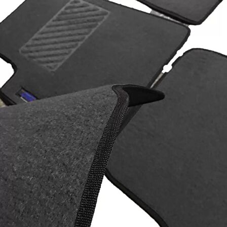 Chevrolet Camaro 1970-1981 Aracınıza Özel Prime Siyah Halı Siyah Kenar Halı Paspas