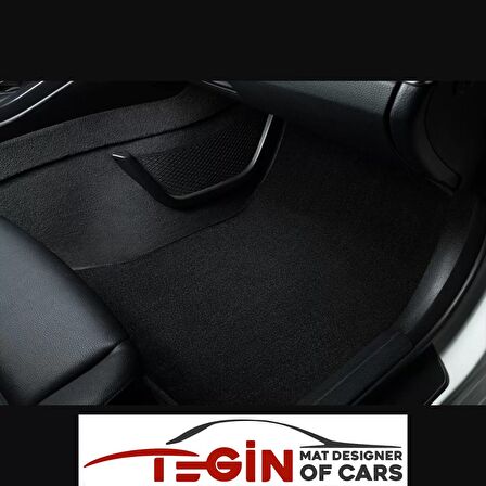 Chevrolet Camaro 1970-1981 Aracınıza Özel Prime Siyah Halı Siyah Kenar Halı Paspas