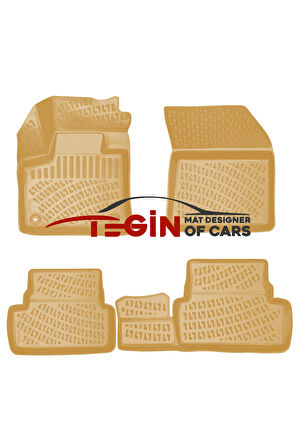 Ds7 Crossback Alt Bagaj  Bagaj Havuzu 2020 + Bej 3D Havuzlu Paspas