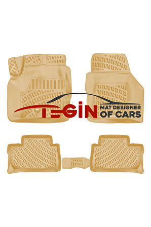 Land Rover Freelander 2  Bagaj Havuzu 2007 + Bej 3D Havuzlu Paspas