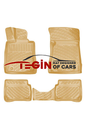 Mercedes S serisi W 221  Bagaj Havuzu 2010 + Bej 3D Havuzlu Paspas