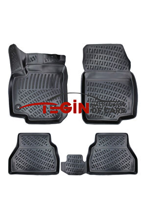 Ford B-Max Alt Bagaj Bagaj Havuzu 2023 + Siyah 3D Havuzlu Paspas