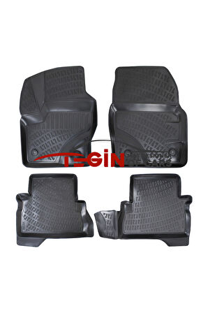 Ford C-Max Bagaj Havuzu 2013 + Siyah 3D Havuzlu Paspas
