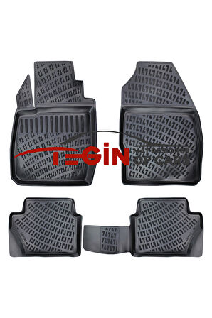 Ford Fusion Bagaj Havuzu 2003 + Siyah 3D Havuzlu Paspas