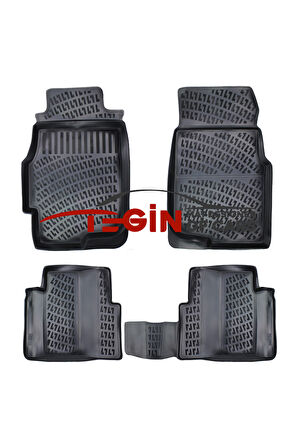 Honda Civic sedan Bagaj Havuzu 2000 + Siyah 3D Havuzlu Paspas