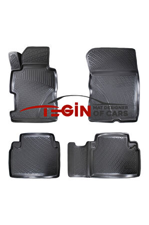 Honda Civic sedan Bagaj Havuzu 2006 + Siyah 3D Havuzlu Paspas