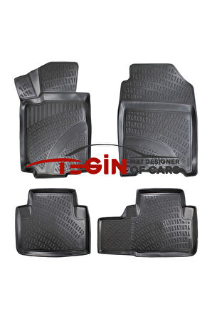 Honda CR-V Bagaj Havuzu 2014 + Siyah 3D Havuzlu Paspas
