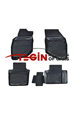 Honda Jazz Bagaj Havuzu 2004 + Siyah 3D Havuzlu Paspas