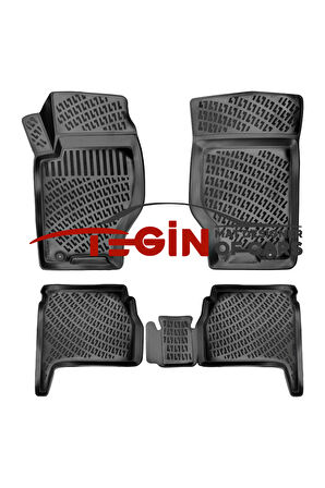 Kia Sorento Bagaj Havuzu 2006 + Siyah 3D Havuzlu Paspas