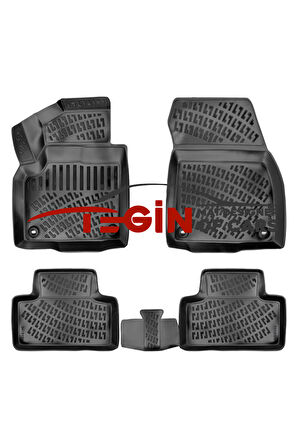Land Rover Evoque Bagaj Havuzu 2013 + Siyah 3D Havuzlu Paspas