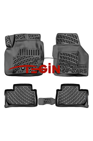 Land Rover Freelander 2 Bagaj Havuzu 2013 + Siyah 3D Havuzlu Paspas