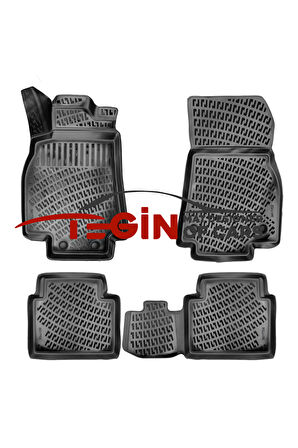 Mercedes B Serisi W245 Üst Bagaj Bagaj Havuzu 2011 + Siyah 3D Havuzlu Paspas