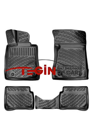 Mercedes S serisi W 221 Bagaj Havuzu 2006-2013 + Siyah 3D Havuzlu Paspas