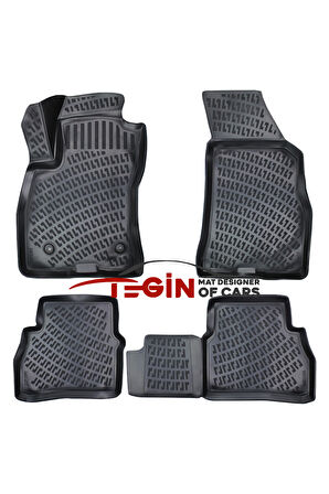 Opel Combo 2013 Bagaj Havuzu + Siyah 3D Havuzlu Paspas