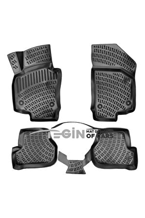 Seat Altea XL 2013 Bagaj Havuzu + Siyah 3D Havuzlu Paspas