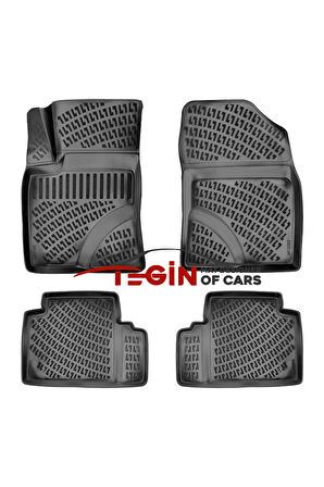 Toyota Avensis 2015 Bagaj Havuzu + Siyah 3D Havuzlu Paspas