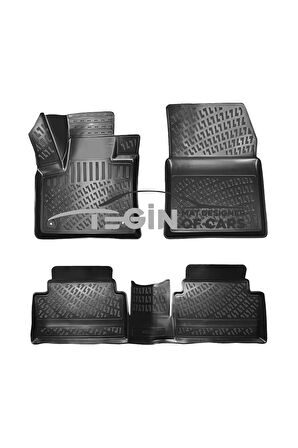 Citroen C5 Aircross Alt Bagaj Bagaj Havuzu 2020 + Siyah 3D Havuzlu Paspas