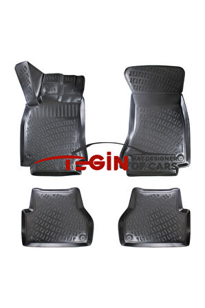 AUDİ A4 B8 STW Bagaj Havuzu 2012 + Siyah 3D Havuzlu Paspas