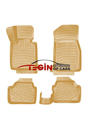 Bmw 1 Serisi E87 2004-2010 3D Havuzlu Paspas Bej