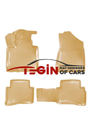 Land Rover Discovery 2009-2016 3D Havuzlu Paspas Bej