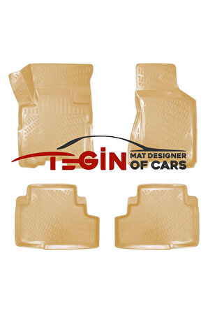 Land Rover Freelander 2 2006-2014 3D Havuzlu Paspas Bej