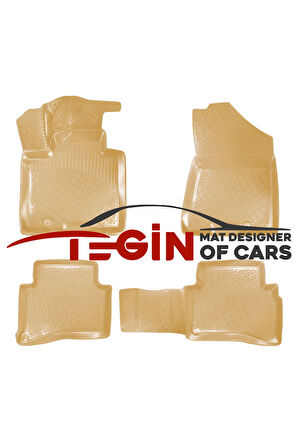 Mercedes A Serisi W176 2013 3D Havuzlu Paspas Bej