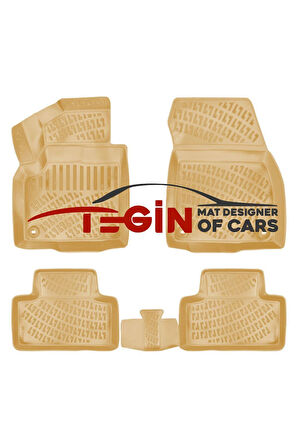 Mercedes B Serisi W246 2013 3D Havuzlu Paspas Bej